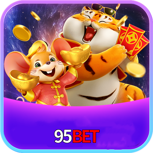 Imagem promocional da 95BET mostrando a plataforma e suas vantagens